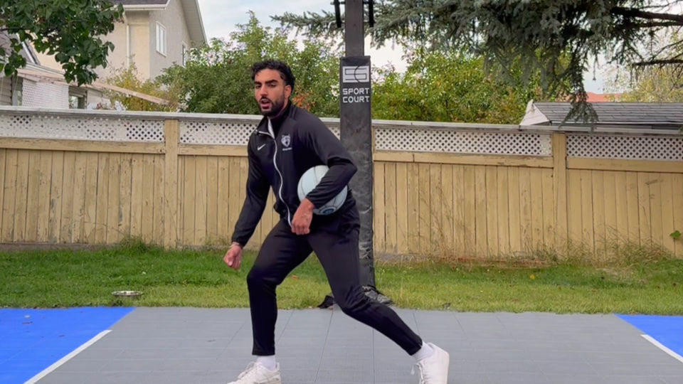 Front To Side, V-Dribbles